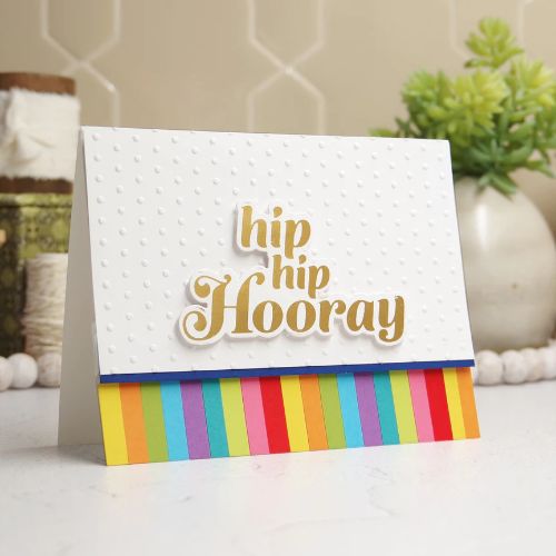 Spellbinders - Tiny Dots Embossing Folder