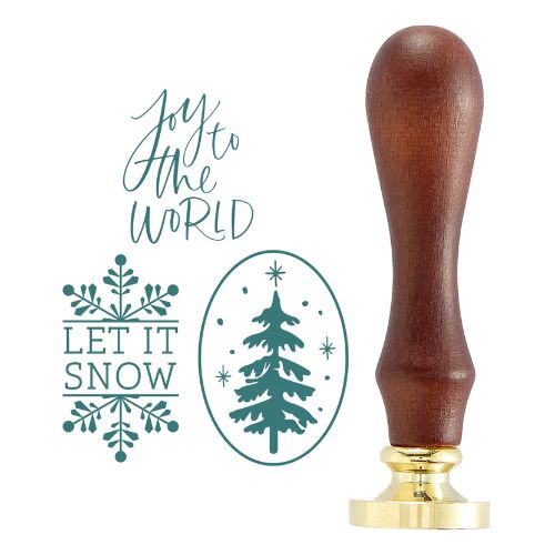 Spellbinders - 3 Pack Wax Seal Stamp - Holiday - Postage as per Actual