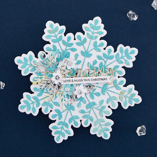 Spellbinders - Snowflake Card Creator Etched Dies - Postage as per Actual
