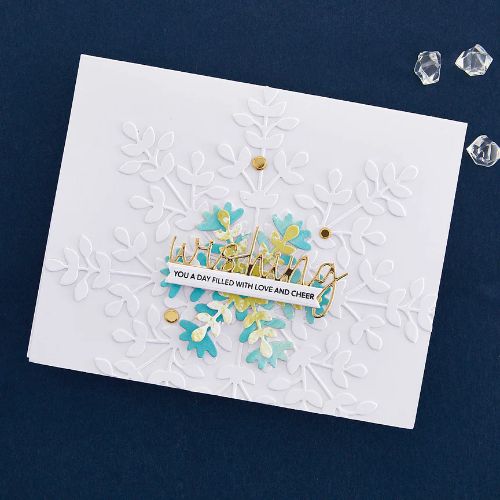 Spellbinders - Snowflake Card Creator Etched Dies - Postage as per Actual