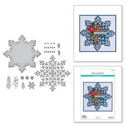 Spellbinders - Snowflake Card Creator Etched Dies - Postage as per Actual