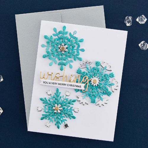 Spellbinders - Delicate Snowflakes Etched Dies