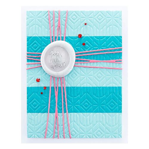 Spellbinders - Deco Holiday Embossing Folder