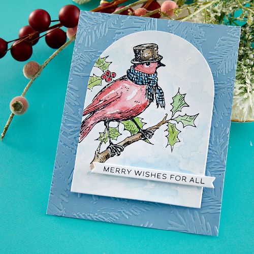 Spellbinders - Joyeux Noel Press Plate & Die Set