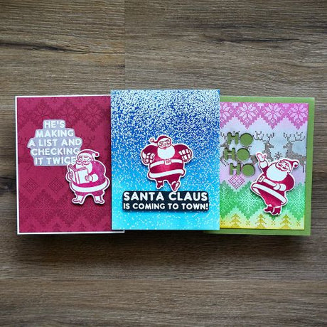 Spellbinders - Silly Santas Stamp & Die Bundle by Simon Hurley - Postage as per Actual