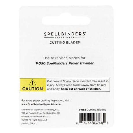 Spellbinders - Replacement Cutting Blades