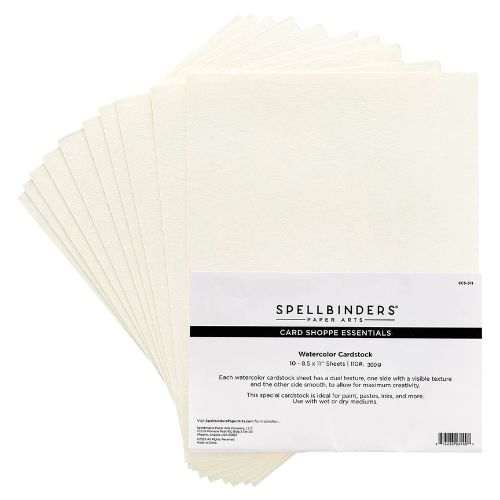 Spellbinders - 8.5" x 11" Watercolor Cardstock - 10 pack