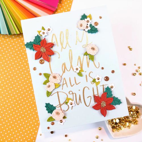 Spellbinders - All Is Calm Press Plate