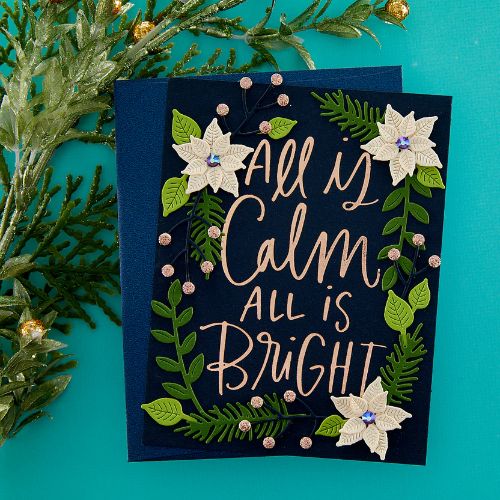 Spellbinders - All Is Calm Press Plate