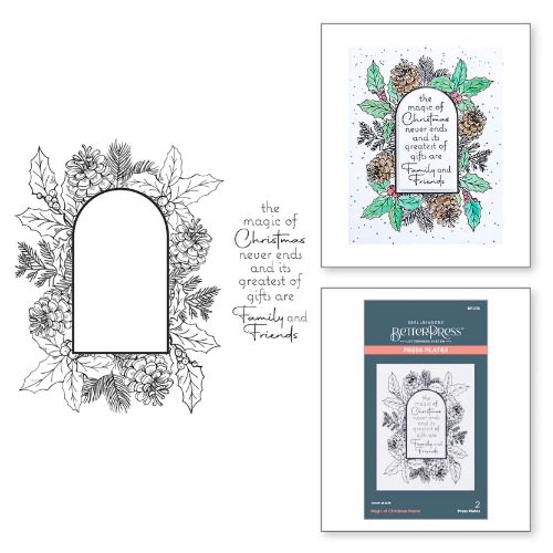 Spellbinders - Magic of Christmas Frame Press Plates