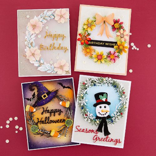 Spellbinders - Beautiful Wreaths I Want it All! Bundle - Postage as per Actual