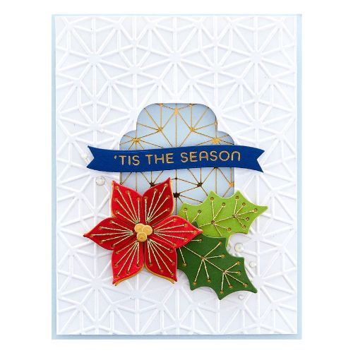 Spellbinders - Monoline Stars Embossing Folder
