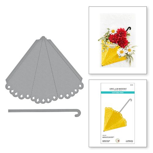 Spellbinders - Garden Parasol Etched Dies by Susan Tierney-Cockburn