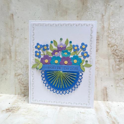 Spellbinders - Stitched Kaleidoscope Arch Etched Dies