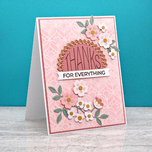 Spellbinders - Stitched Kaleidoscope Arch Etched Dies