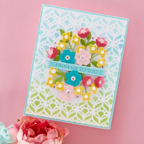 Spellbinders - Stitched Kaleidoscope Arch Etched Dies