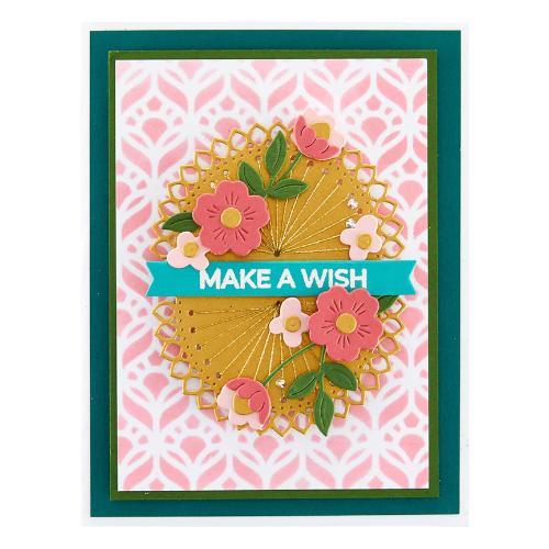 Spellbinders - Stitched Kaleidoscope Arch Etched Dies