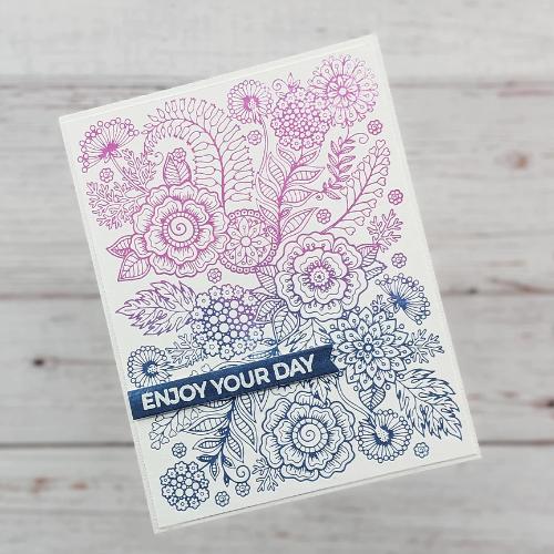 Spellbinders - Kaleidoscope Flowers Press Plate