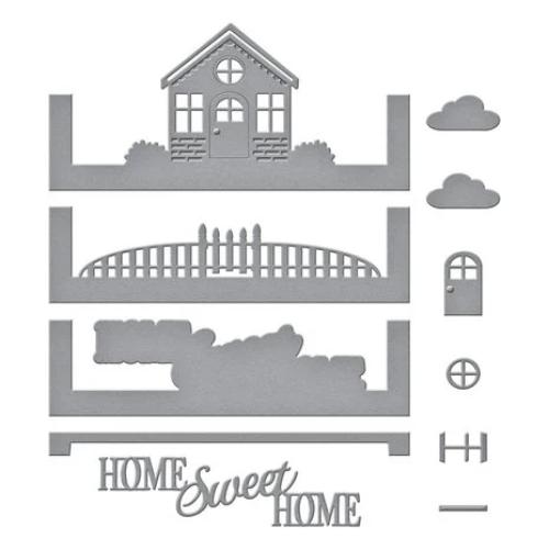 Spellbinders - Cutting Dies - Cozy Home Scene S4-1081