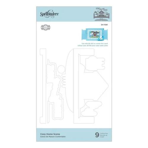 Spellbinders - Cutting Dies - Cozy Home Scene S4-1081