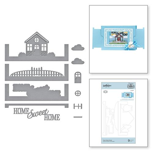 Spellbinders - Cutting Dies - Cozy Home Scene S4-1081