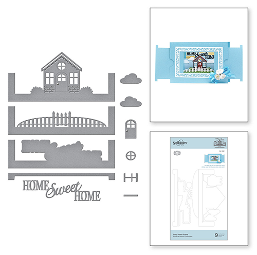 Spellbinders - Cutting Dies - Cozy Home Scene S4-1081