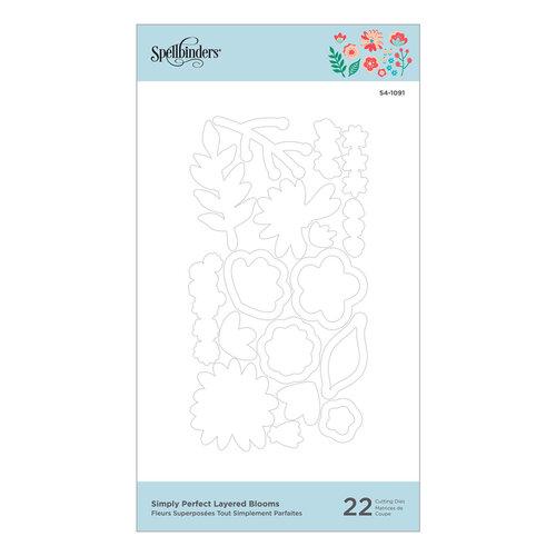 Spellbinders - Cutting Dies - Simply Perfect Layered Blooms S4-1091