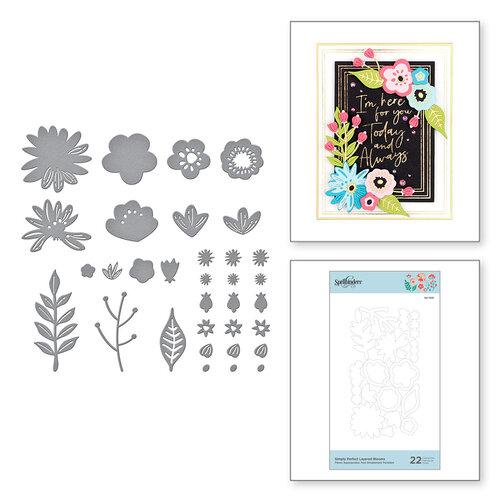 Spellbinders - Cutting Dies - Simply Perfect Layered Blooms S4-1091
