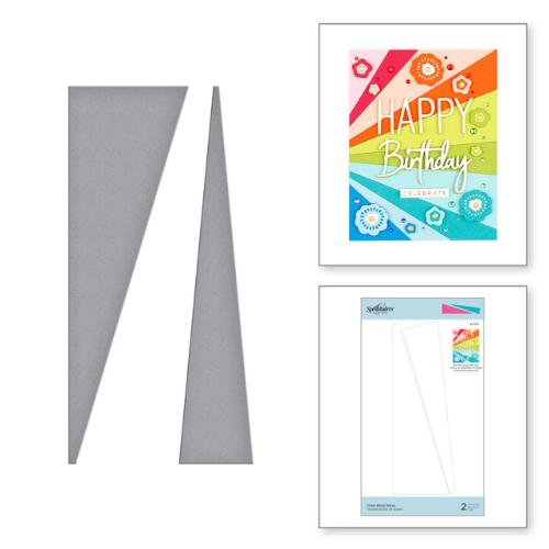 Spellbinders - Cutting Dies - Color Block Slices S4-1101