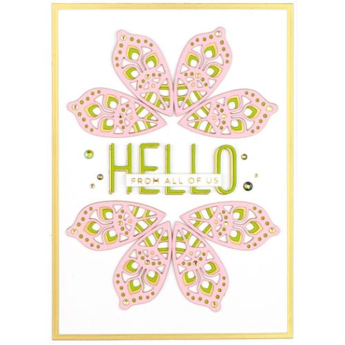 Spellbinders - Cutting Dies - Simply Perfect Alphabet S5-442