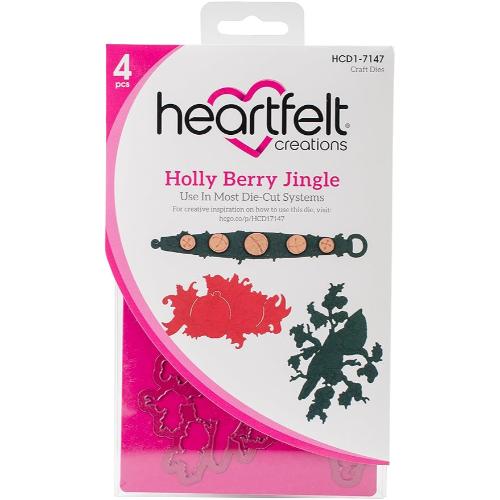 Heartfelt Creations - Holly Berry Jingle Die HCD1-7147