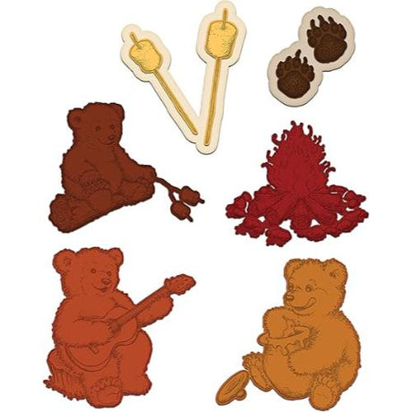 Heartfelt Creations - Beary Fun Retreat Die HCD1-7151