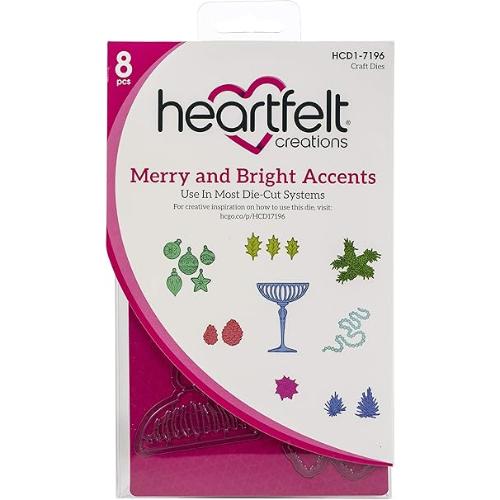 Heartfelt Creations - Merry And Bright Accents Die HCD1-7196