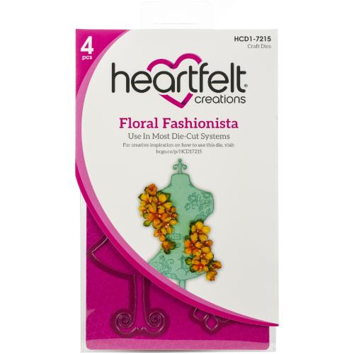 Heartfelt Creations - Floral Fashionista Die HCD1-7215