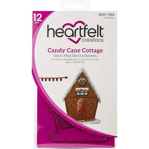 Heartfelt Creations - Candy Cane Cottage Die HCD1-7253