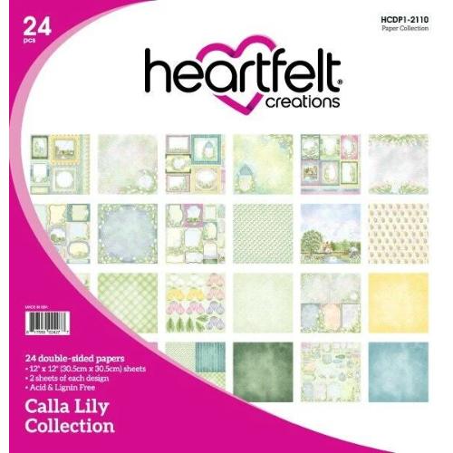 Heartfelt Creations - Calla Lily Collection HCDP1-2110 - Postage as per Actual