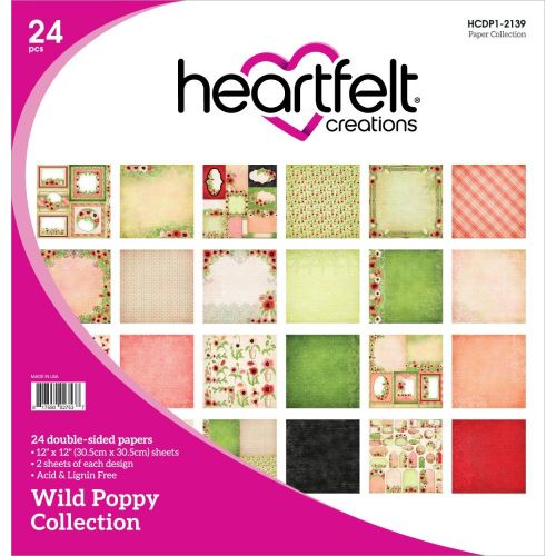 Heartfelt Creations - Wild Poppy Paper Collection - Postage as per Actual