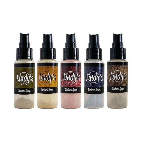 Lindy's Stamp Gang Starburst Sprays 2oz 5/Pkg Enchanted Forest