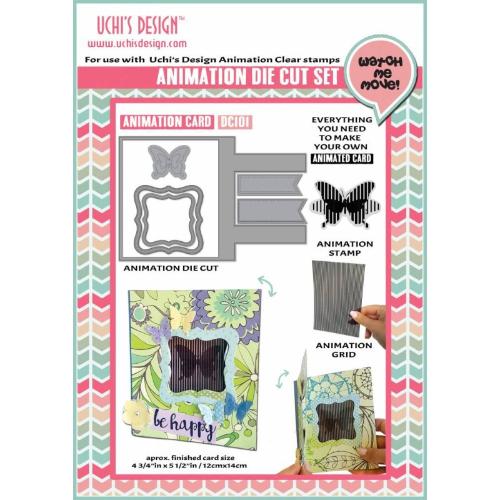 Uchi's Design - Animation Card Die Set