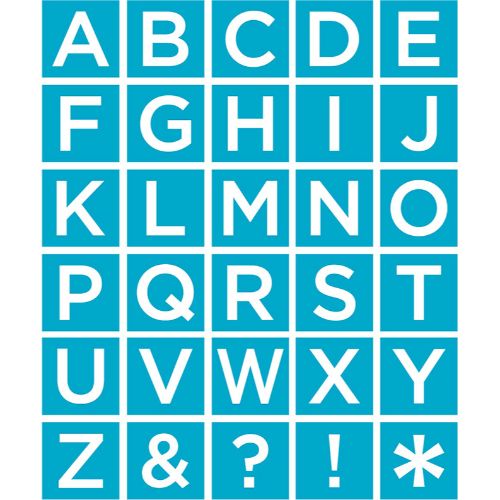 Mosaic Moments - Alphabet 2 Die Set (L1) 