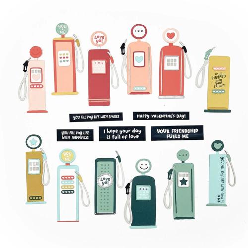 Concord & 9th Fueled with Love Stamps and Dies Bundle