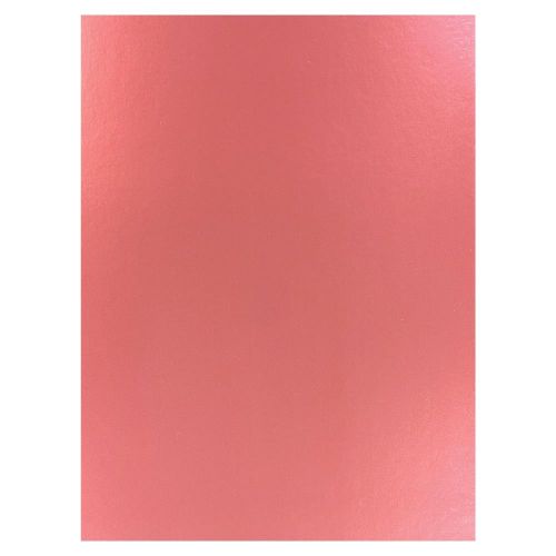 Craft Perfect High Gloss Mirror Cardstock 8.5"X11" 5/Pkg Italian Rose
