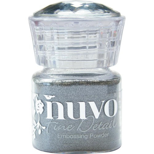 Nuvo Embossing Powder Fine Detail Classic Silver