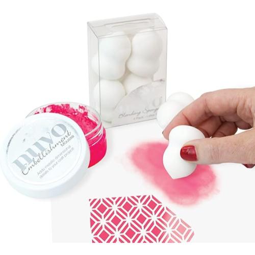 Nuvo Embellishment Pink Mousse