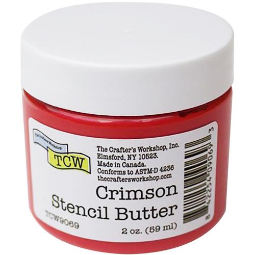 The Crafter's Workshop - Crimson Stencil Butter 2oz