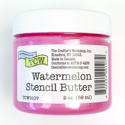 The Crafter's Workshop Watermelon Stencil Butter 2 oz.