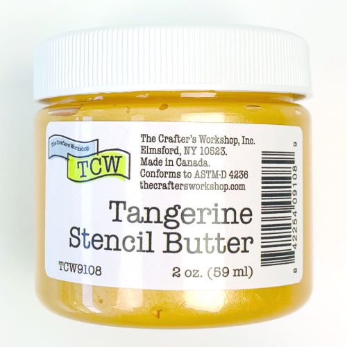The Crafter's Workshop Tangerine Stencil Butter 2 oz.