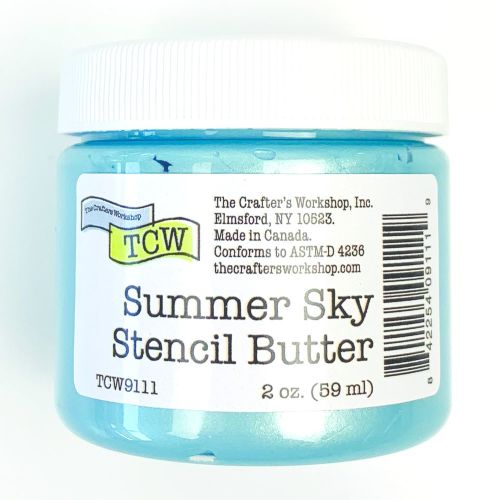 The Crafter's Workshop Summer Sky Stencil Butter 2 oz.
