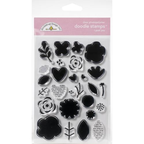 Doodlebug Design - doodle stamps: 6586 I Pick You