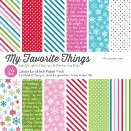 My Favourite Things - Candy Land 6 x 6 Paper Pack